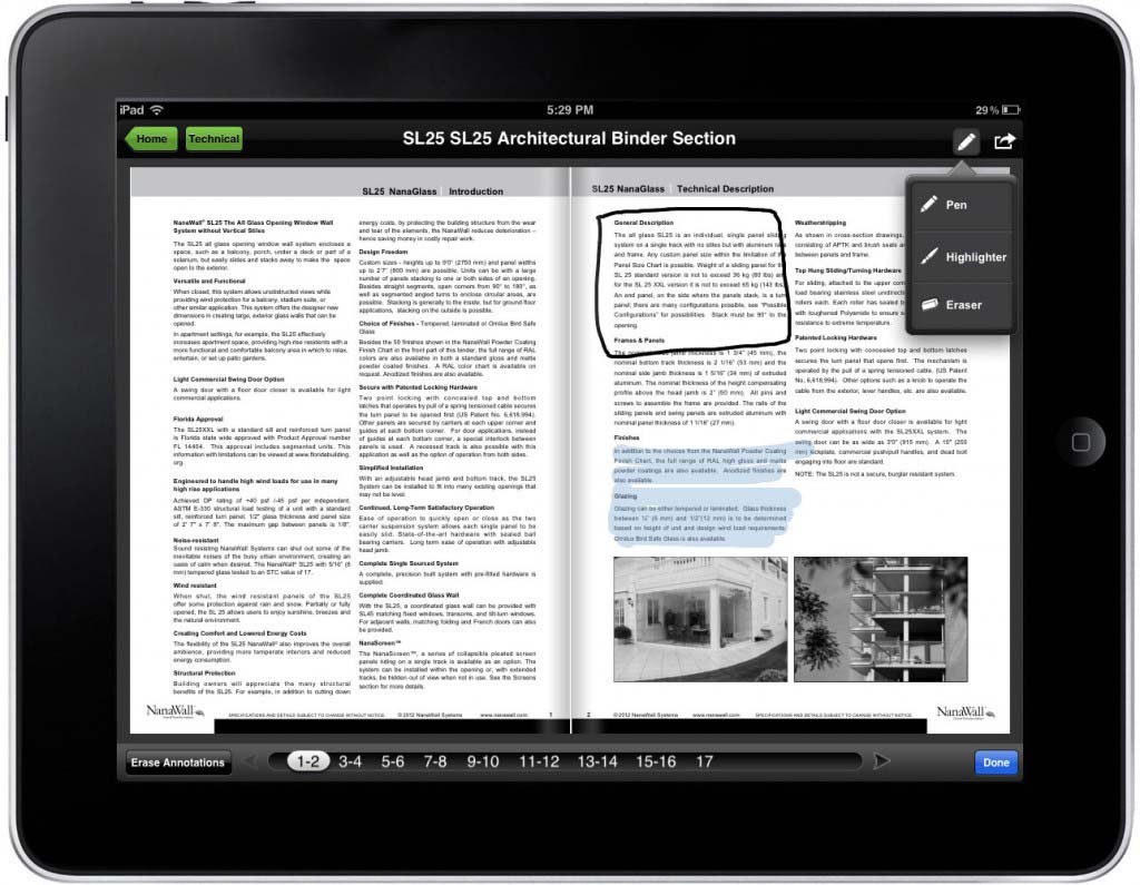 NanaWall App Screen - 4 | Sales Enablement Marketing Content Mobile App NanaWall App Screen - 4 | Sales Enablement Marketing Content Mobile App