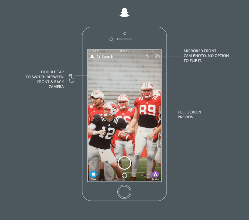 Snapchat Camera Controller to Design Apps