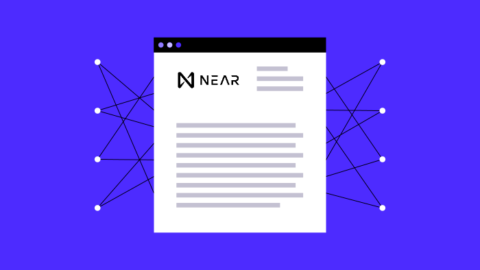 Near protocol smart contract build defi app