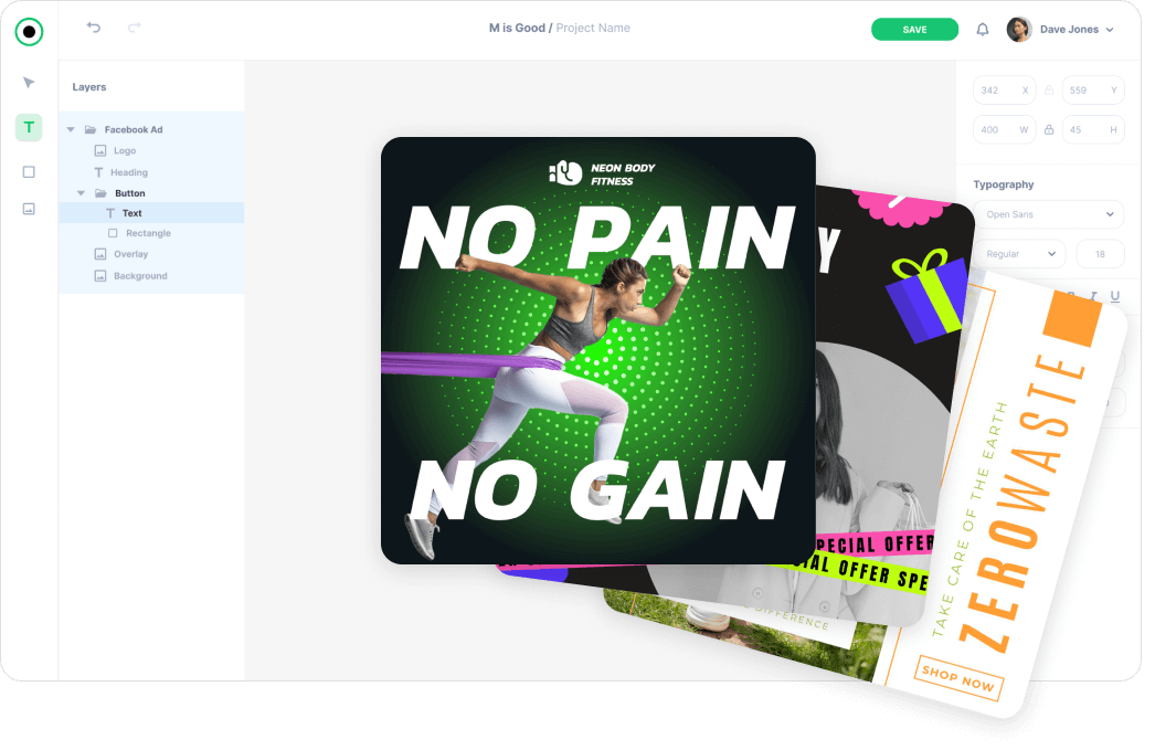 AI-powered SaaS Platform for Creative Advertisement Generation